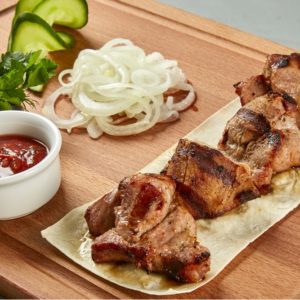 Шашлык из говядины в Сходне